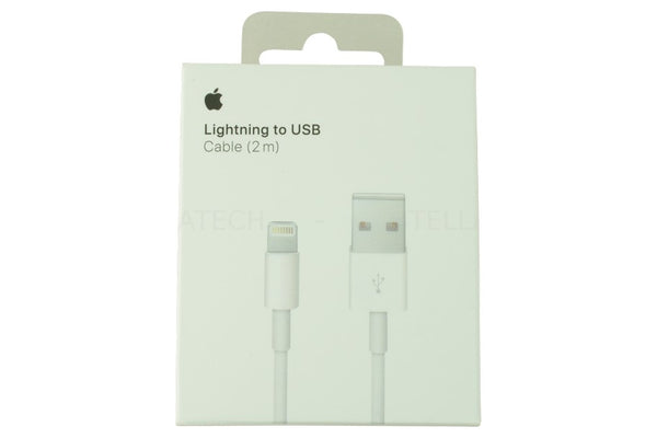 Apple iPhone 5 Lightning USB Daten-Kabel MD819ZM/A 2.0m Blister Weiss