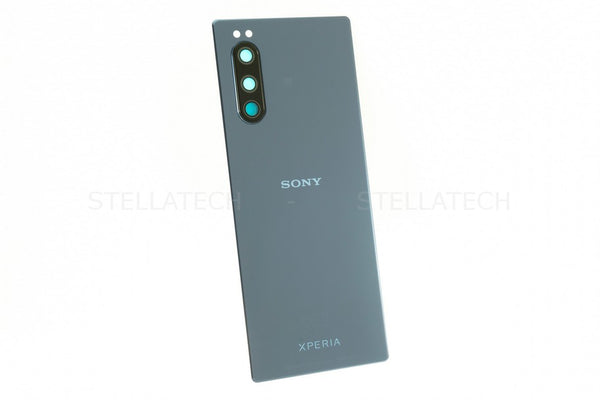 Sony Xperia 5 Backcover / Rückseite + Kamera Glas Blau