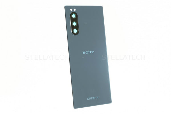 Sony Xperia 5 Dual Backcover / Rückseite + Kamera Glas Blau