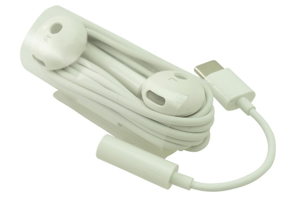 Huawei P30 Pro Adapter USB Typ-C zu Kopfhörer 3.5mm CM20 + Headset AM115 Weiss