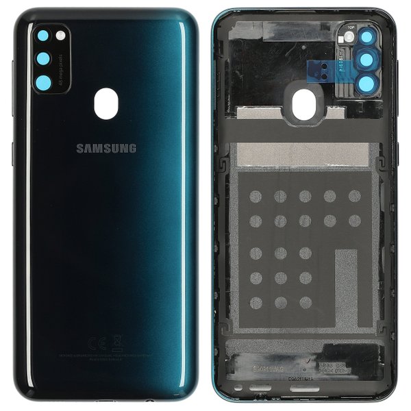 Samsung SM-M307F/DS Galaxy M30s - Akkudeckel / Batterie Cover Opal Schwarz