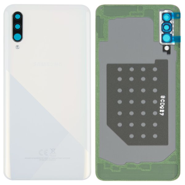 Samsung SM-A307F/DS Galaxy A30s - Akkudeckel / Batterie Cover Prism Crush Weiss