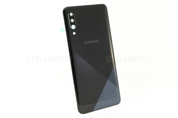 Samsung Galaxy A30s Akkudeckel Batterie Cover Crush Schwarz SM-A307F/DS