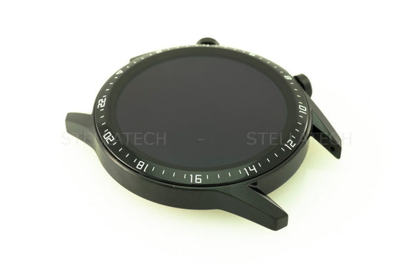 Huawei Watch GT 2 46mm Classic Ersatz-Display + Rahmen Schwarz Matt