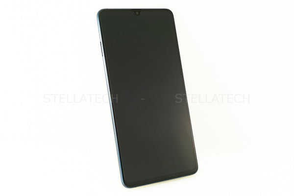 Huawei Mate 20 X Ersatz-Display + Rahmen/mit Akku Blau