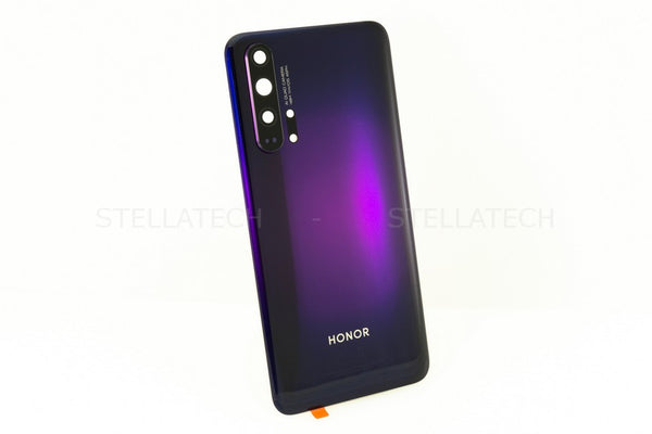 Huawei Honor 20 Pro Backcover / Rückseite Schwarz+Lila