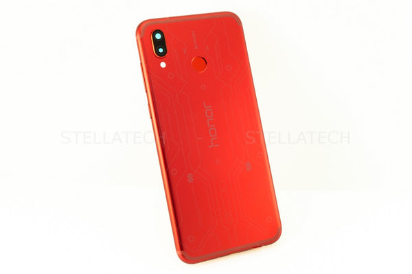 Huawei Honor Play Backcover / Rückseite + Fingerabdruck Sensor Rot