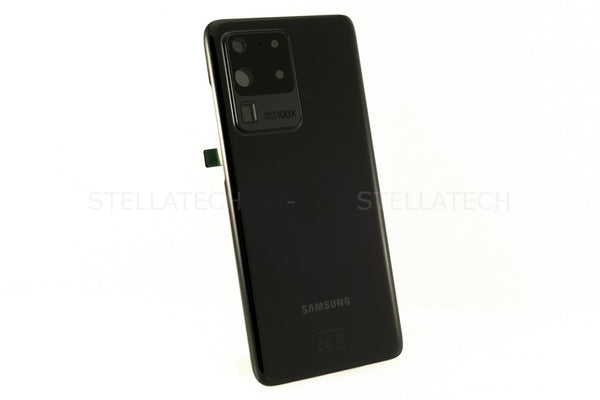 Samsung SM-G988B Galaxy S20 Ultra - Akkudeckel / Batterie Cover Schwarz