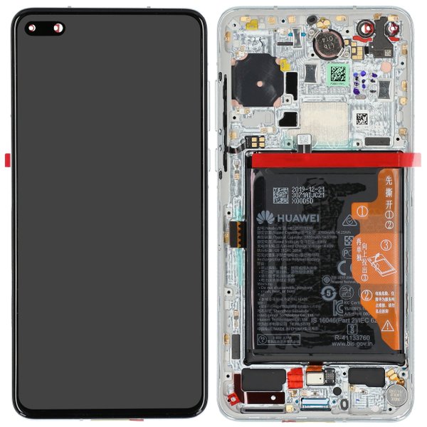 LCD Display per Huawei P40 Lite 4G Sostituzione Schermo Touchscreen Digitazer Assembly con Riparazione Kit 6,4 Pollici con Telaio (Non per Huawei P40 Lite 5G/E LCD Display per Huawei P40 Lite 4G Sostituzione Schermo Touchscreen Digitazer Assembly con Riparazione Kit 6,4 Pollici con Telaio (Non per Huawei P40 Lite 5G/E
