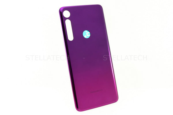 Motorola Moto One Macro Akkudeckel Batterie Cover Purpurina Lila XT2016