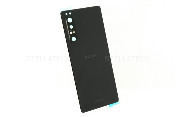 Sony Xperia 1 II Backcover / Rückseite + Kamera Glas Schwarz