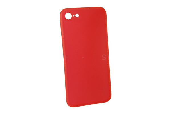 Apple iPhone SE 2 (2020) Ultra dünnes Hard Case PC Schutzhülle 0.7mm Rot