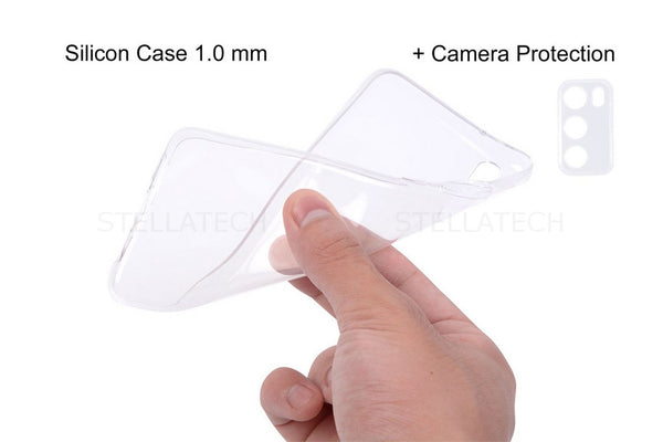 Samsung Note 10 Lite Silikon Case Schutzhülle TPU 1.0mm +  Kameraschutz Transparent