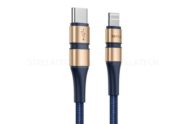 Samsung Datenkabel Lightning zu Type-C 1.8m Gold/Blau