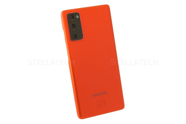 Samsung SM-G780F Galaxy S20 FE 4G - Akkudeckel / Batterie Cover + Kamera Glas Cloud Rot