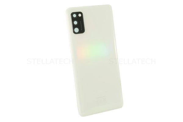 Samsung SM-A415F/DS Galaxy A41 - Akkudeckel / Batterie Cover Prism Crush Silver/ Weiss