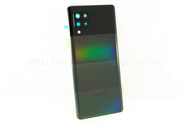 Samsung Galaxy A42 5G Akkudeckel Batterie Cover Prism Dot Schwarz SM-A426B/DS