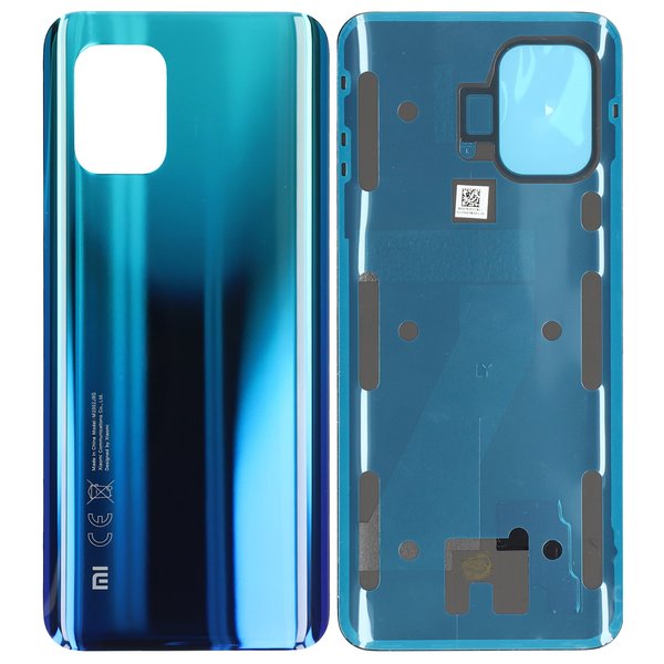 Xiaomi Mi 10 Lite 5G (M2002J9G) - Akkudeckel / Batterie Cover Aurora Blau