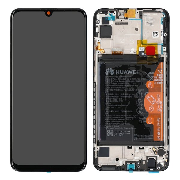 Original Huawei P smart 2020 Display Touch + Rahmen Schwarz AQM-AL00