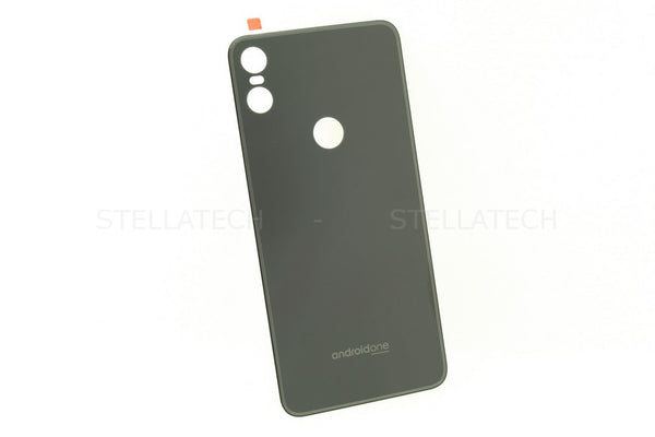 Motorola Moto One Lite Akkudeckel Batterie Cover Schwarz XT1941