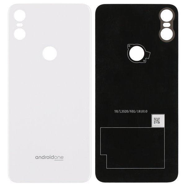 Motorola Moto One Lite Akkudeckel Batterie Cover Weiß XT1941