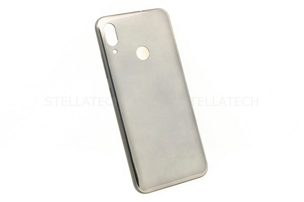 Motorola Moto E6 Plus Akkudeckel Batterie Cover Polished Graphite Grau XT2025