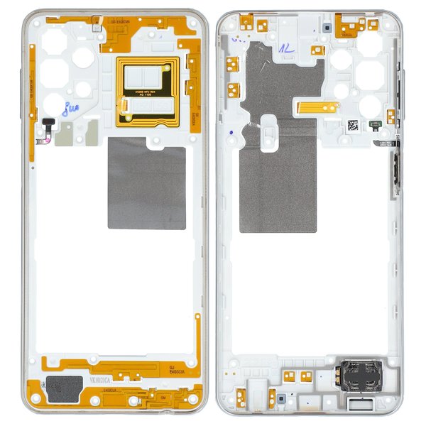 Samsung SM-A326B Galaxy A32 5G - Mittel Cover / Mittel-Gehäuse Awesome Weiss