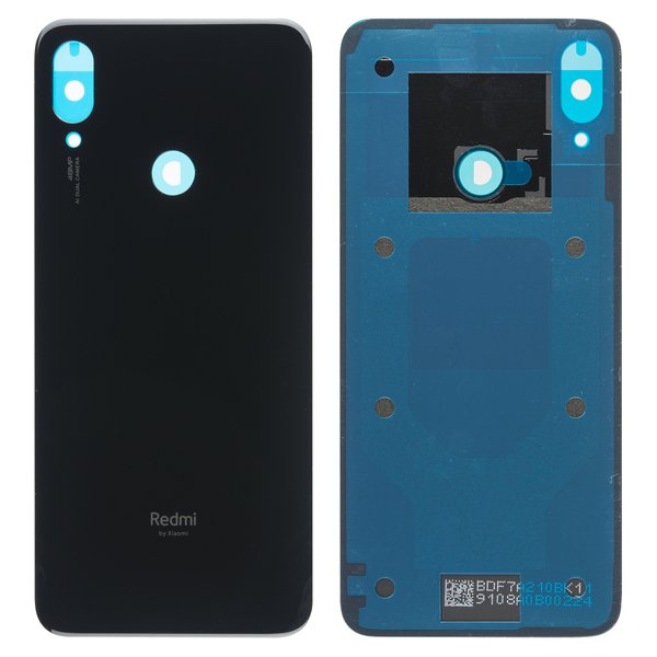 Xiaomi Redmi Note 7 (M1901F7G) - Akkudeckel / Batterie Cover Schwarz