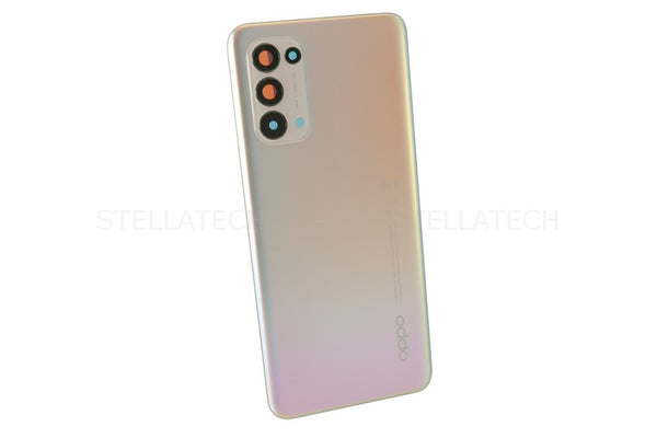 Oppo Find X3 Lite Akkudeckel Batterie Cover Galactic Silber CPH2145