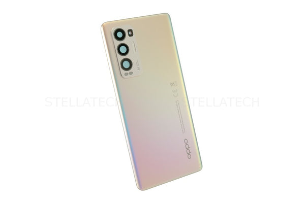 Oppo Find X3 Neo Akkudeckel Batterie Cover Galactic Silber CPH2207