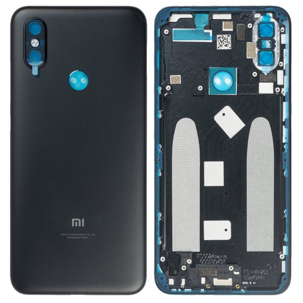 Xiaomi Mi A2 (M1804D2SG) - Akkudeckel / Batterie Cover Schwarz