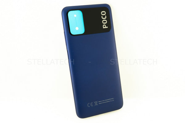 Xiaomi Poco M3 Akkudeckel Batterie Cover Blau M2010J19CG