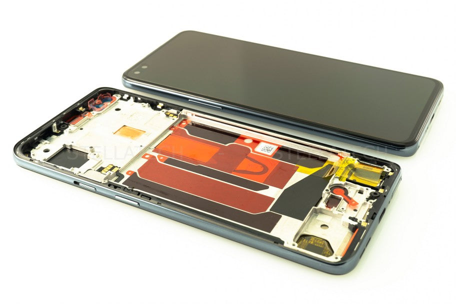 Original OnePlus Nord Display Touch + Rahmen Schwarz AC2003