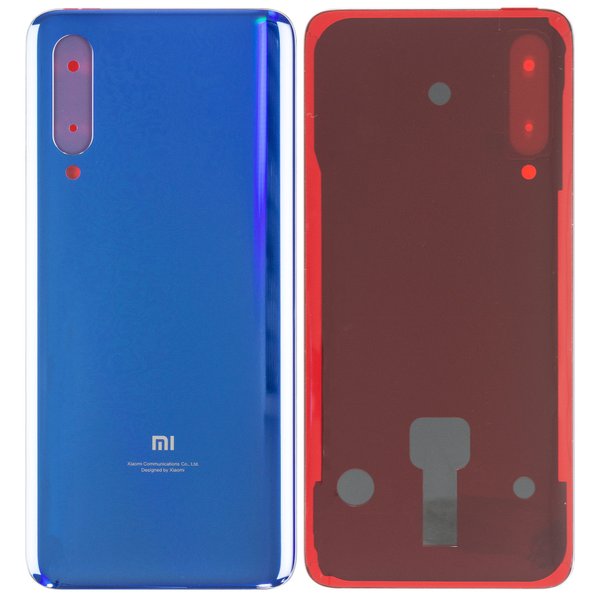 Xiaomi Mi 9 (M1902F1G) - Akkudeckel / Batterie Cover Blau