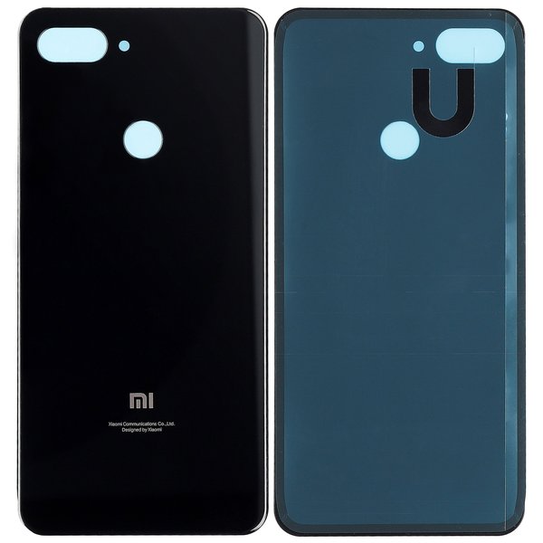 Xiaomi Mi 8 Lite (M1808D2TG) - Akkudeckel / Batterie Cover Schwarz