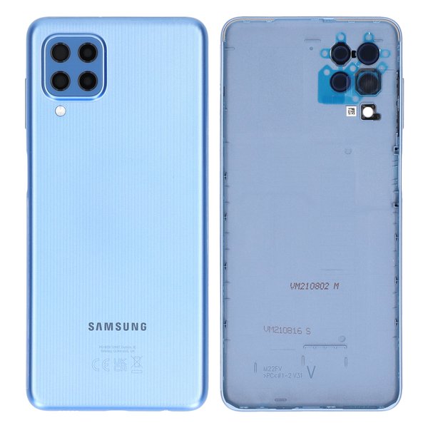 Samsung SM-M225FV Galaxy M22 - Akkudeckel / Batterie Cover Blau