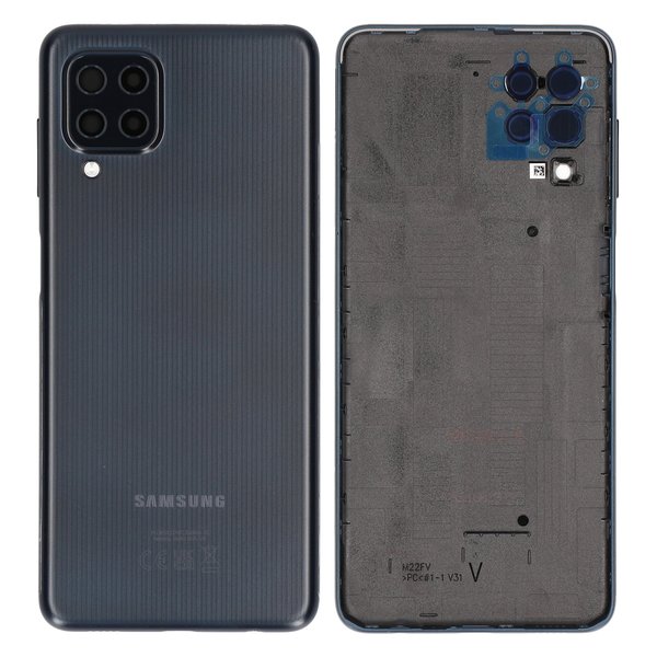 Samsung SM-M225FV Galaxy M22 - Akkudeckel / Batterie Cover Schwarz