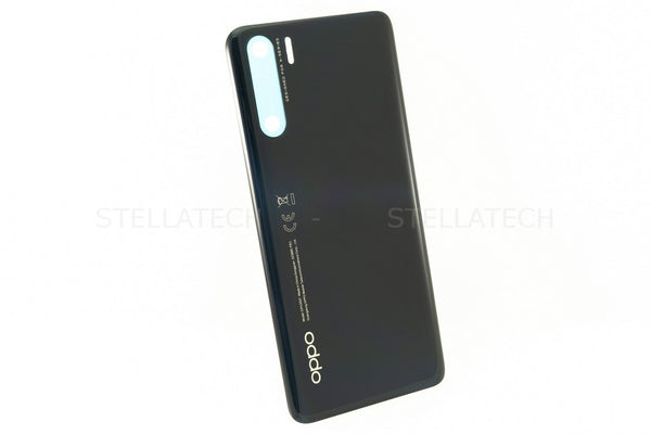 Oppo A91 Akkudeckel Batterie Cover Lightening Schwarz CPH2021