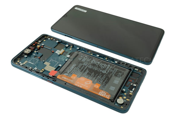 Original Huawei Mate 20 X 5G Display Touch + Rahmen Grün EVR-N29