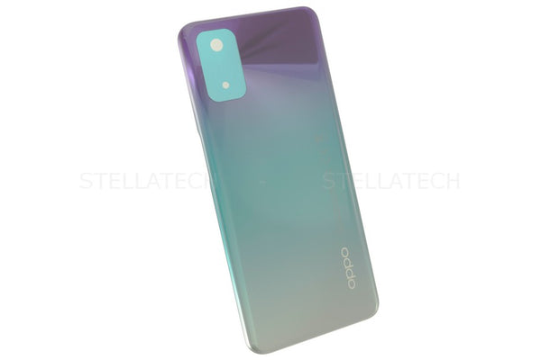 Oppo A72 Akkudeckel Batterie Cover Grün Lila CPH2067