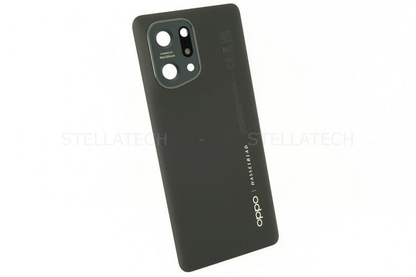 Oppo Find X5 Akkudeckel Batterie Cover Schwarz CPH2307