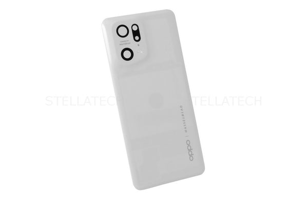 Oppo Find X5 Pro Akkudeckel Batterie Cover Ceramic Weiß CPH2305