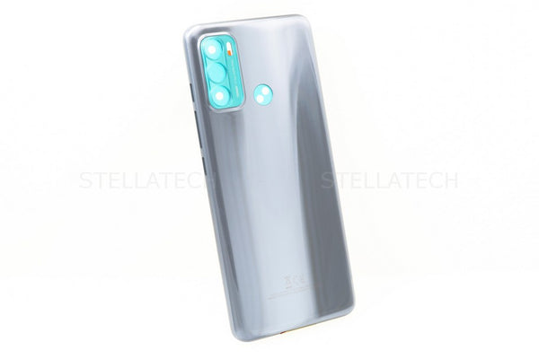 Motorola Moto G60 Akkudeckel Batterie Cover Dynamic Grau XT2135