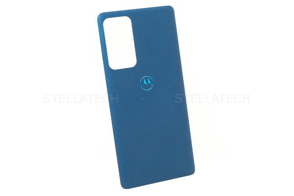 Motorola Edge 20 Pro Akkudeckel Batterie Cover Blau XT2153-1