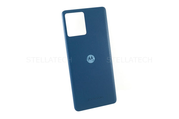 Motorola Edge 30 Fusion Akkudeckel Batterie Cover Blau XT2243