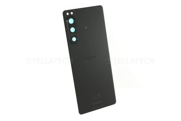 Sony Xperia 5 IV Akkudeckel Batterie Cover Schwarz XQ-CQ54