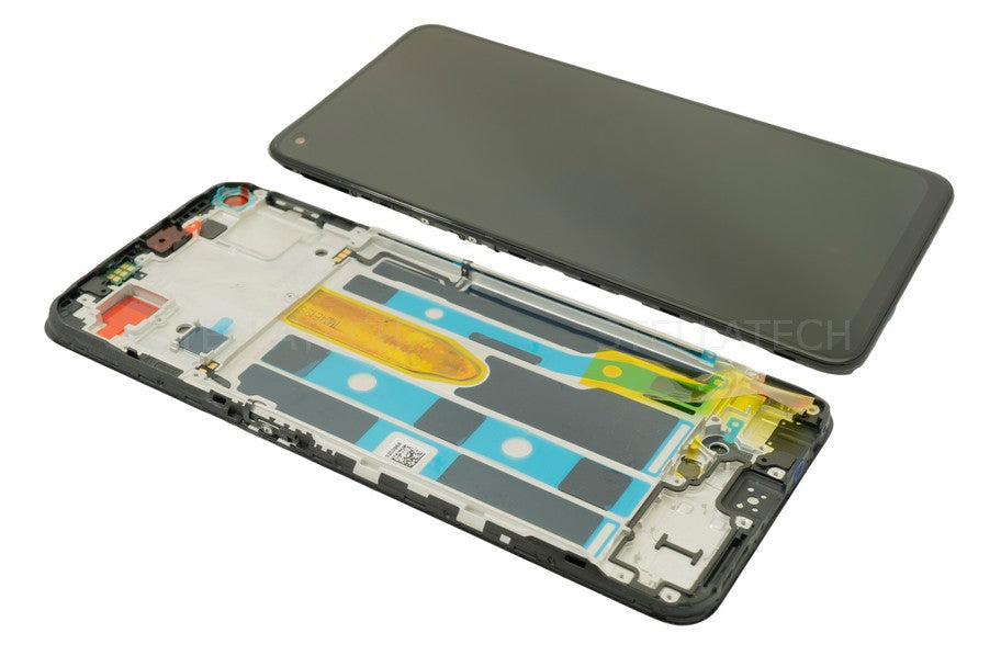 DISPLAY ONEPLUS NORD CE 2 5G IV2201 SCHERMO OLED PARI ORIGINALE TOUCH LCD VETRO - Foto 5