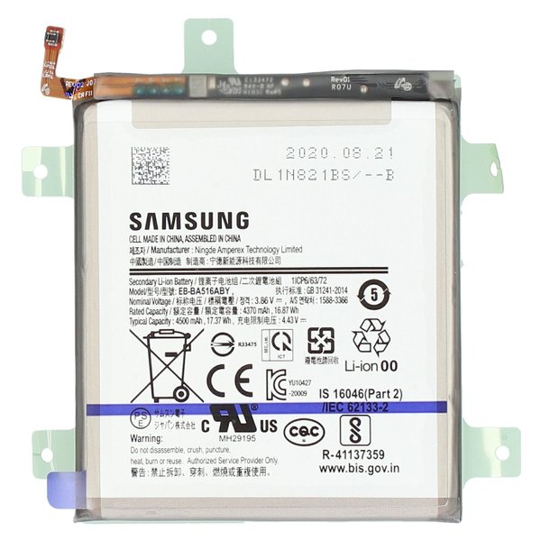 Samsung SM-A516F/DSN Galaxy A51 5G - Akku Li-Ion EB-BA516ABY