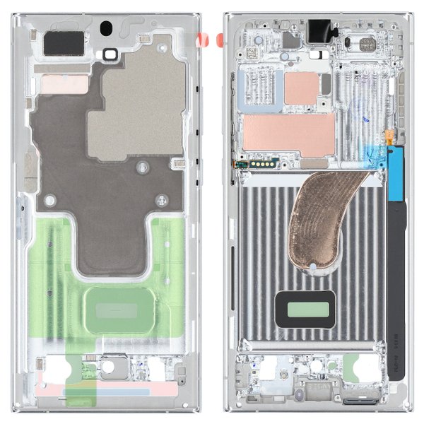 Samsung S23 Ultra 5G LCD Halterung / Display Rahmen Sky Blau