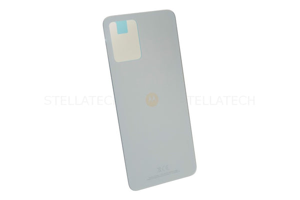 Motorola Moto G53 Akkudeckel Batterie Cover Silber XT2335